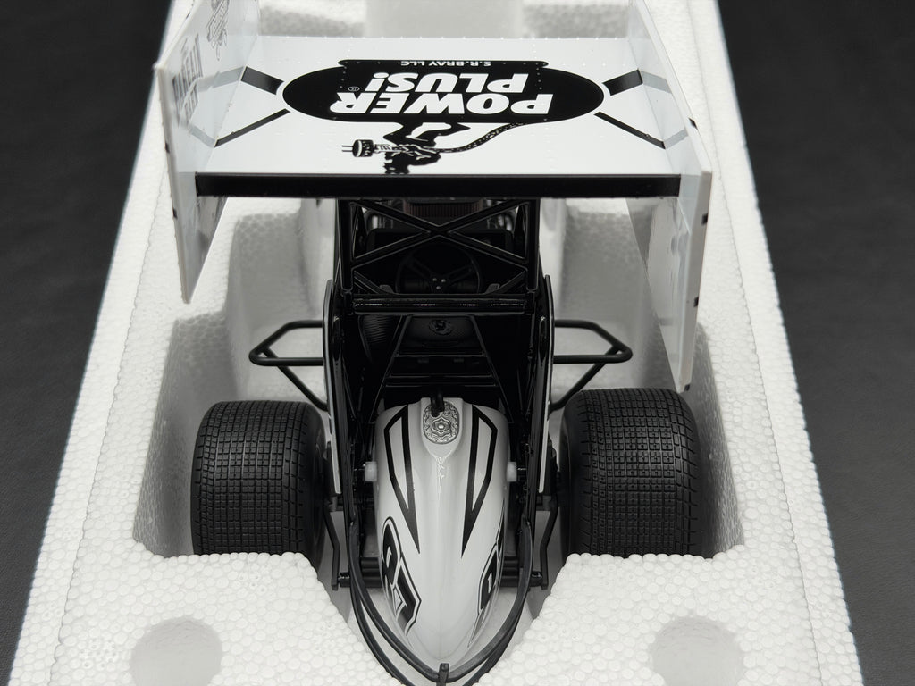 2026 Aaron Reutzel #87 PowerPlus Sprint Car White – ACME A1826009 – original photograph 5