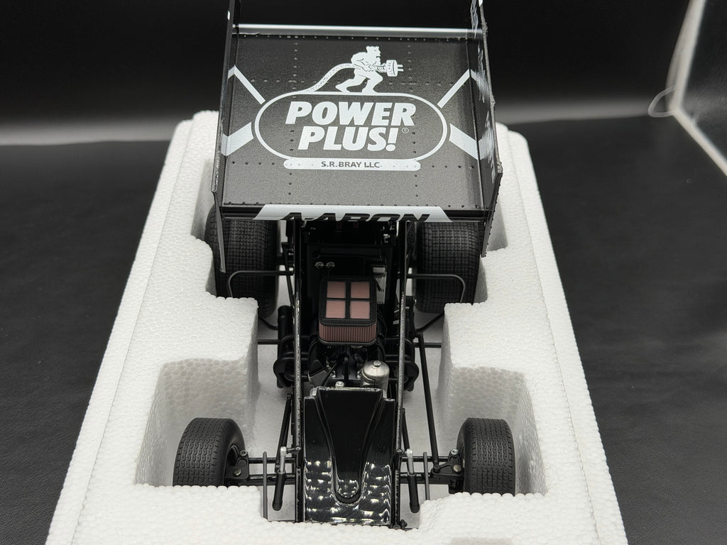 2026 Aaron Reutzel #87 PowerPlus Sprint Car Black – ACME A1826012 – original photograph 3