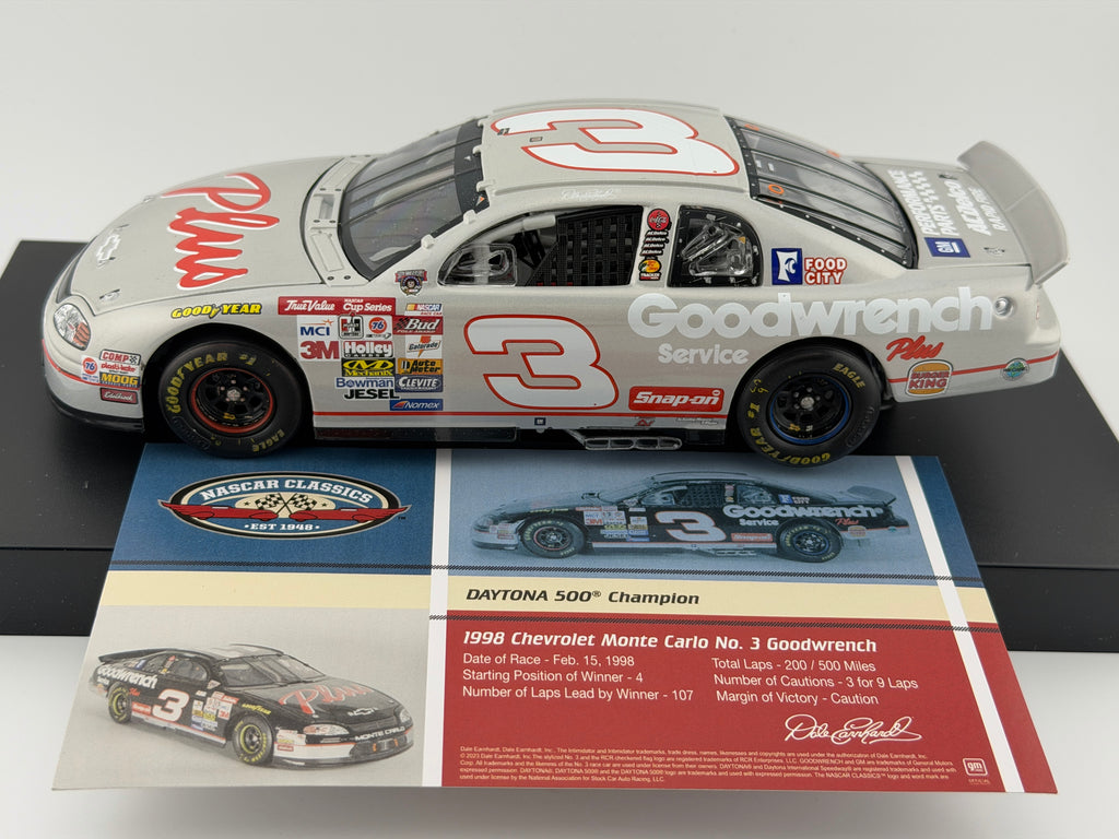 Dale Earnhardt #3 1998 Daytona 500 Win Diamond Raced 1:24 1/343 — photo 12