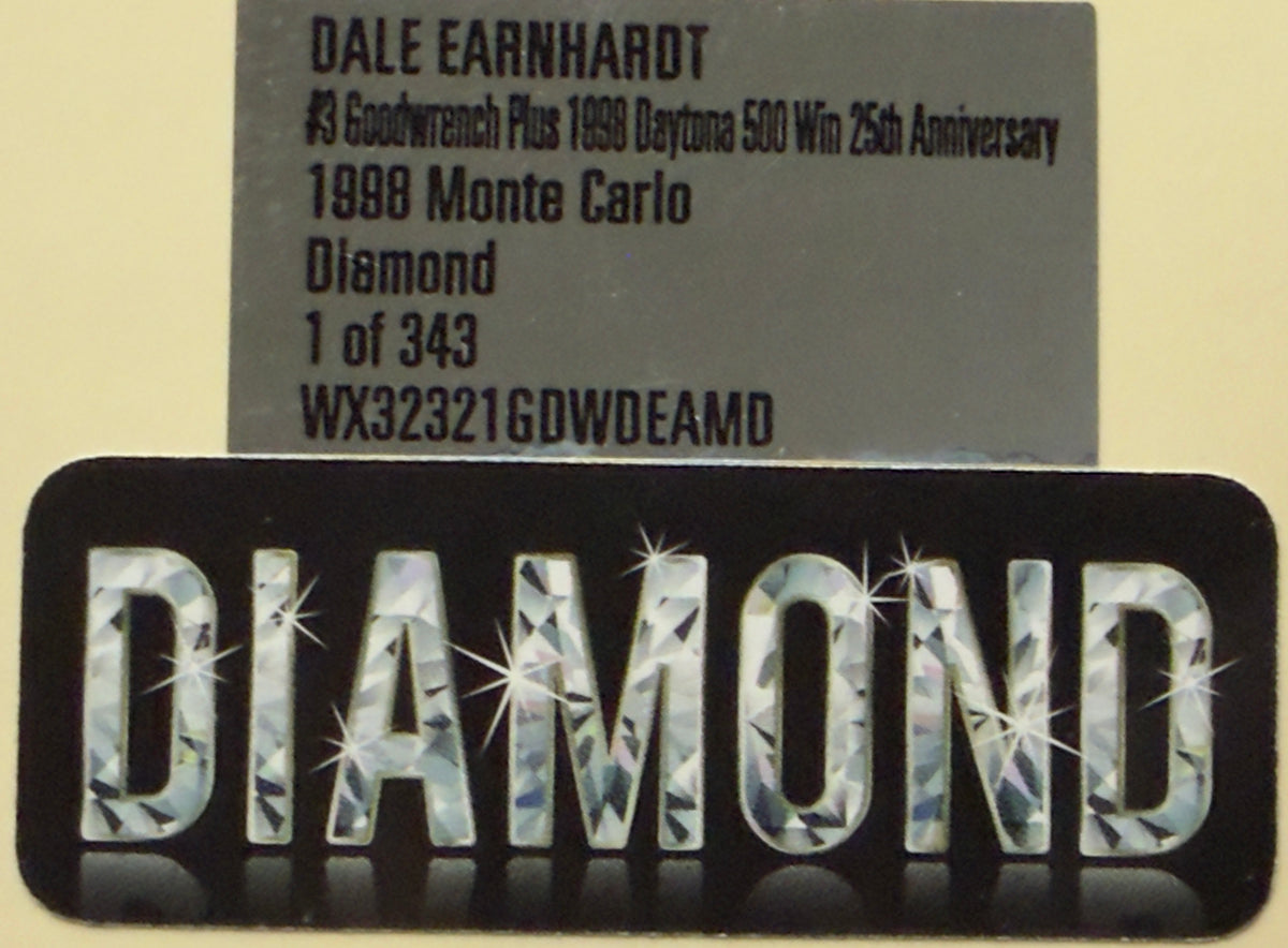 Dale Earnhardt #3 1998 Daytona 500 Win Diamond Raced 1:24 1/343 — photo 13