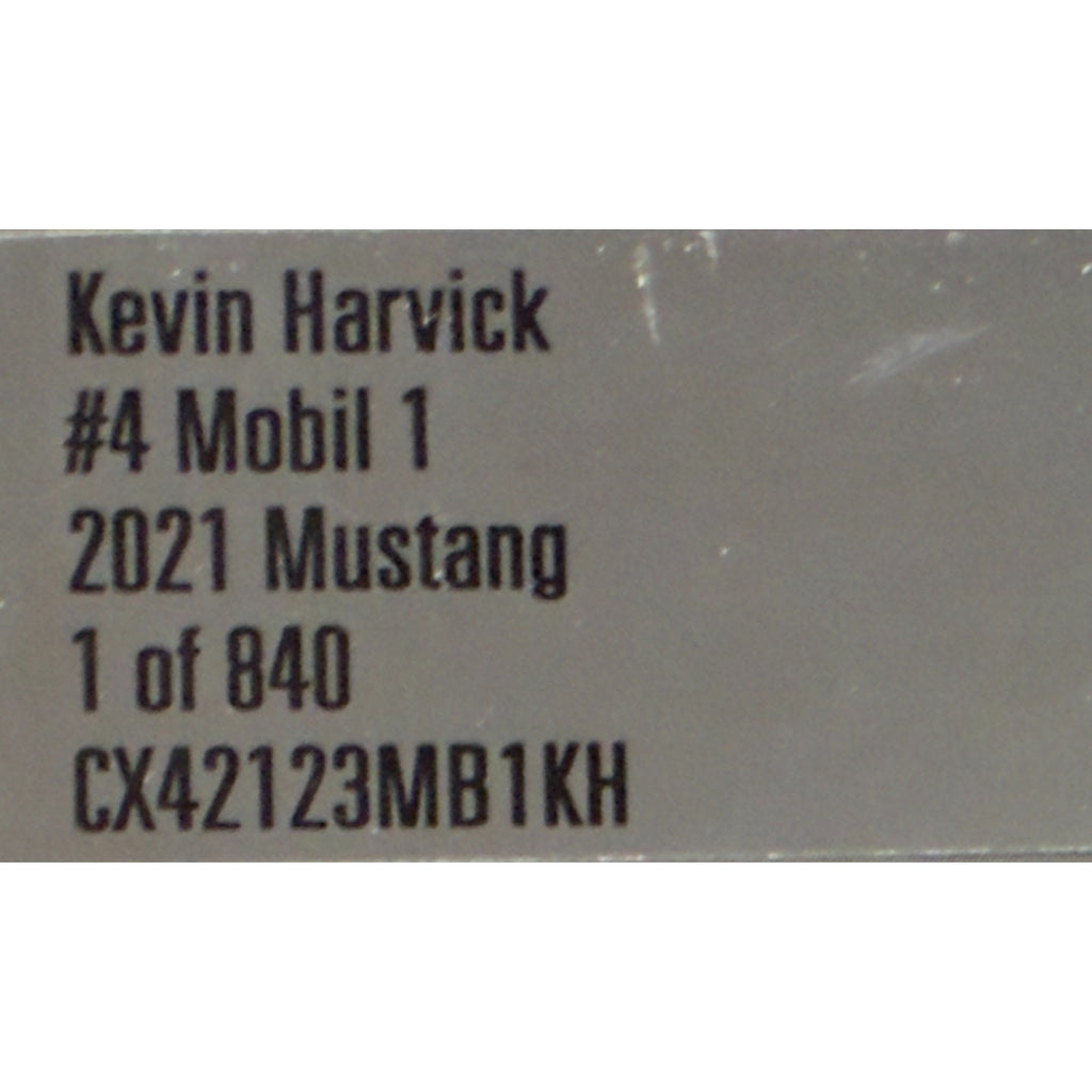 Kevin Harvick #4 Mobil 1 2021 Mustang 1:24 1 of 840 DIN 349 NASCAR Diecast