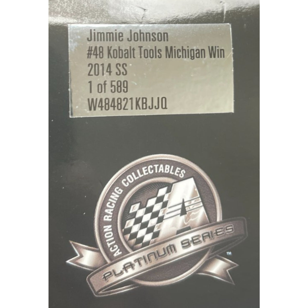 Jimmie Johnson #48 Kobalt Tools Michigan Win 2014 SS 1 of 589