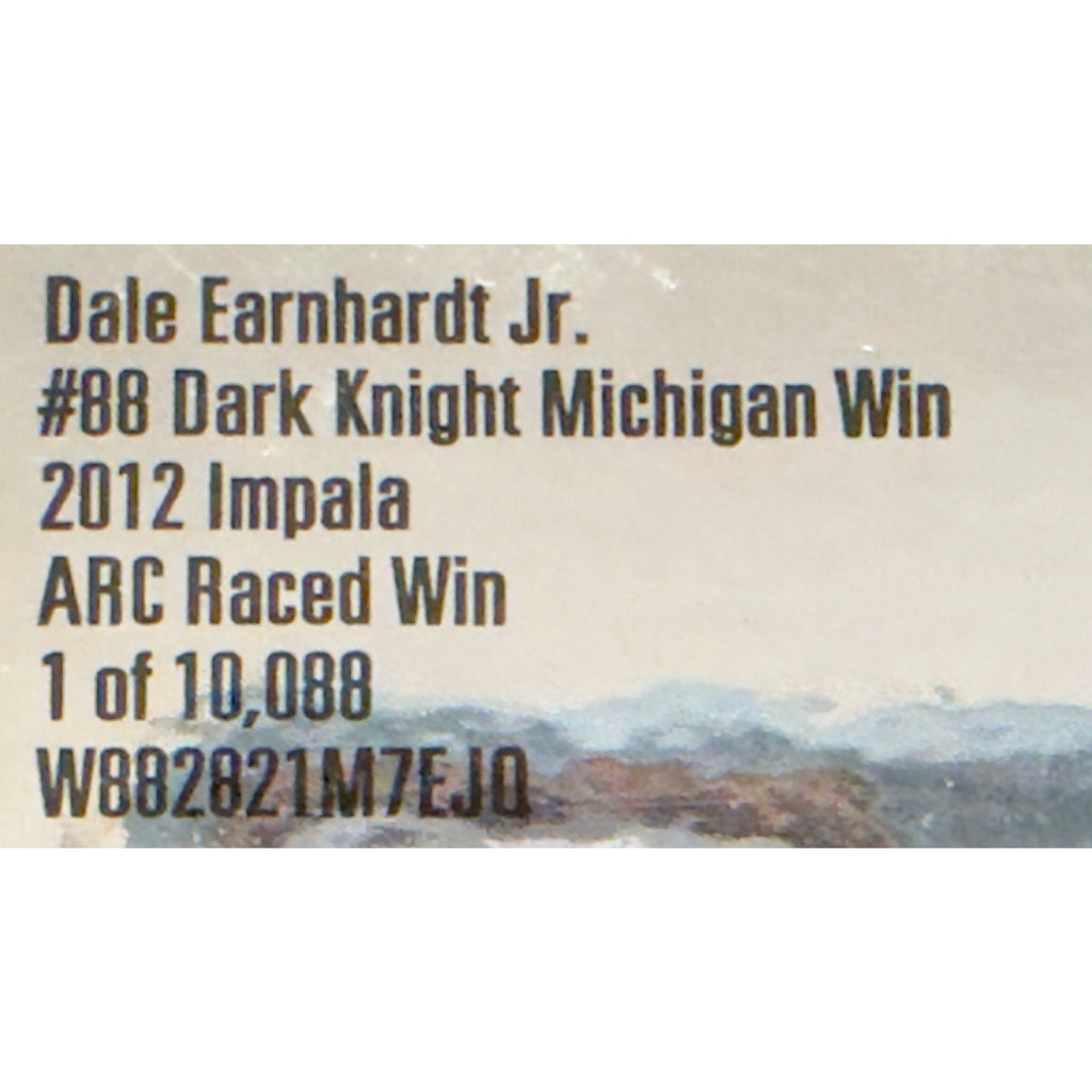 Dale Earnhardt Jr. #88 Dark Knight Michigan Win 2012 Impala ARC Raced 1:24