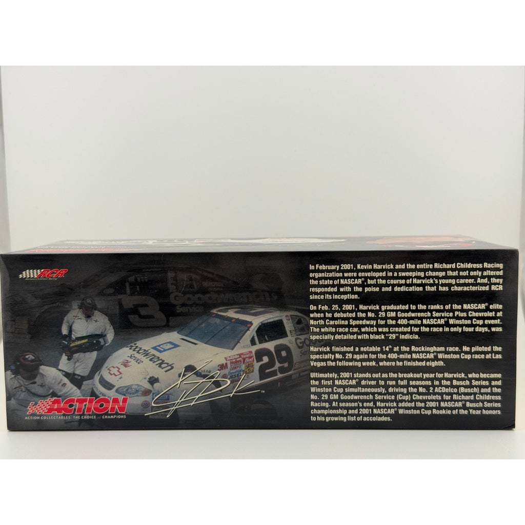 Kevin Harvick #29 GM Goodwrench Black 2001 Monte Carlo Action 1/33000 1:24