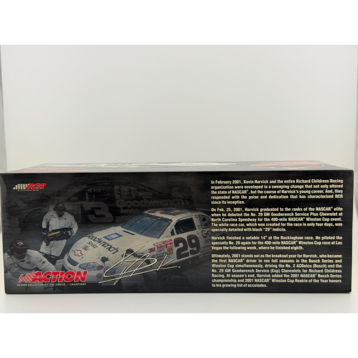 Kevin Harvick #29 GM Goodwrench Black 2001 Monte Carlo Action 1/33000 1:24
