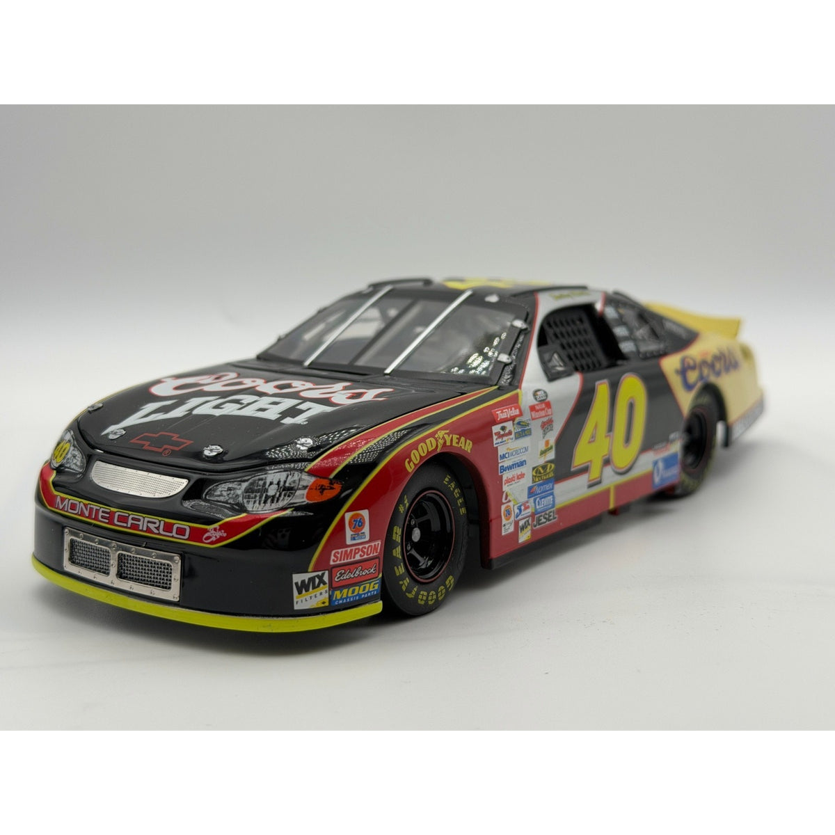 3/4 Front Hero — Sterling Marlin #40 Coors Light 2000 Monte Carlo Owner's Series 1/2340
