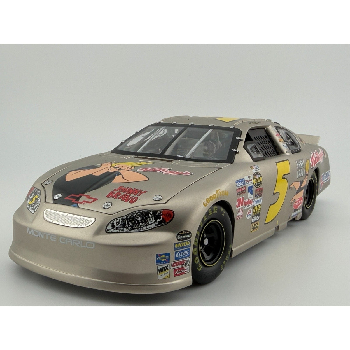 Kyle Busch #5 Johnny Bravo 2005 Team Caliber Preferred Nickel 1/180 DIN 60