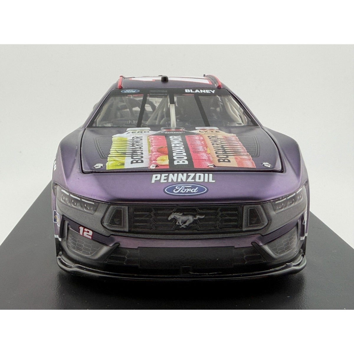 Ryan Blaney #12 BODYARMOR Black 2025 Mustang Color Chrome 1 of 72 DIN 50