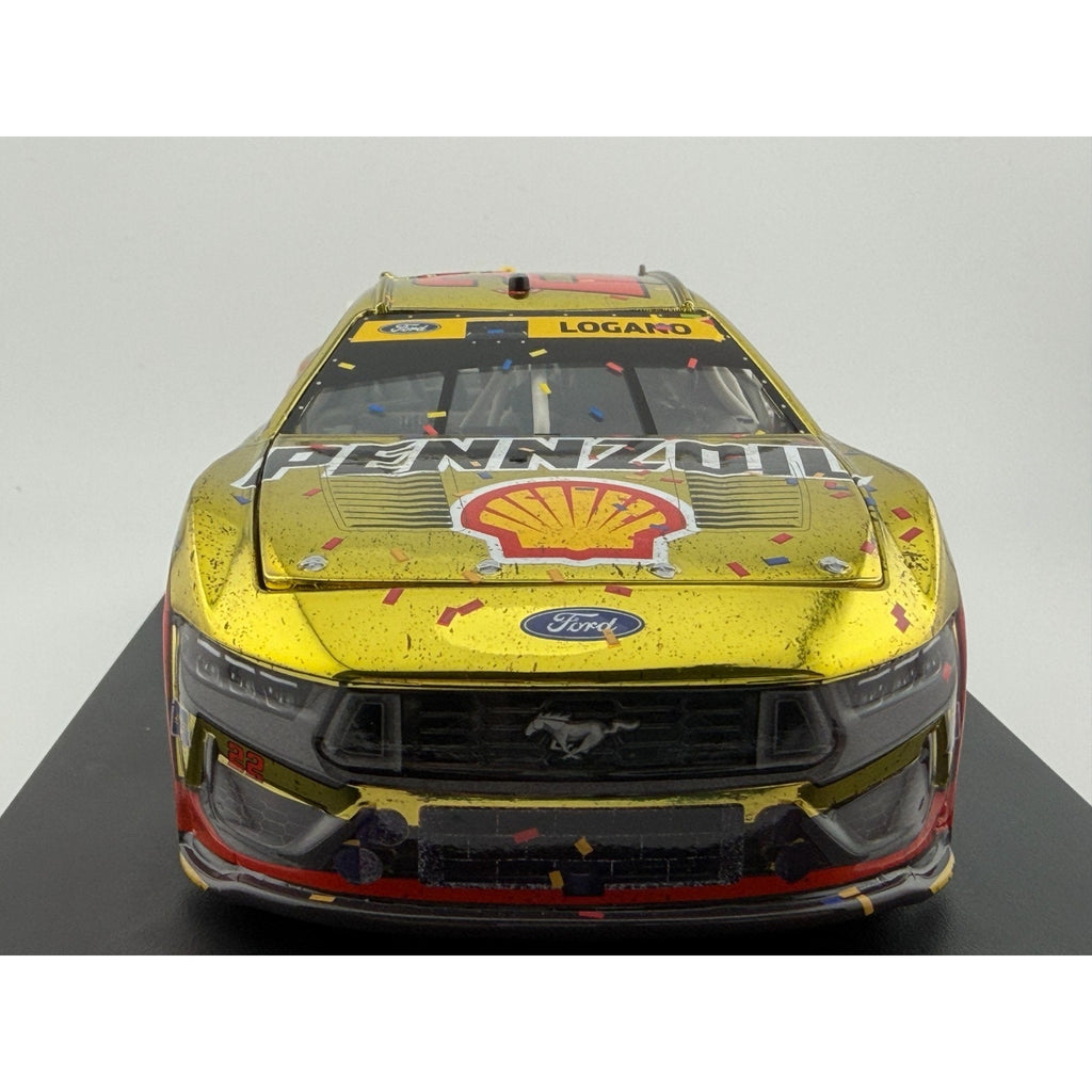 Joey Logano #22 Shell Pennzoil Phoenix Win 2024 Mustang Color Chrome 1/108 #66
