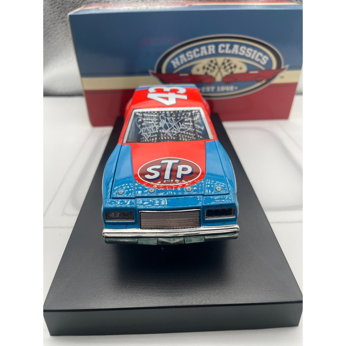 Richard Petty #43 STP 1981 North Wilkesboro Win 1981 Buick Autographed 1 of 372