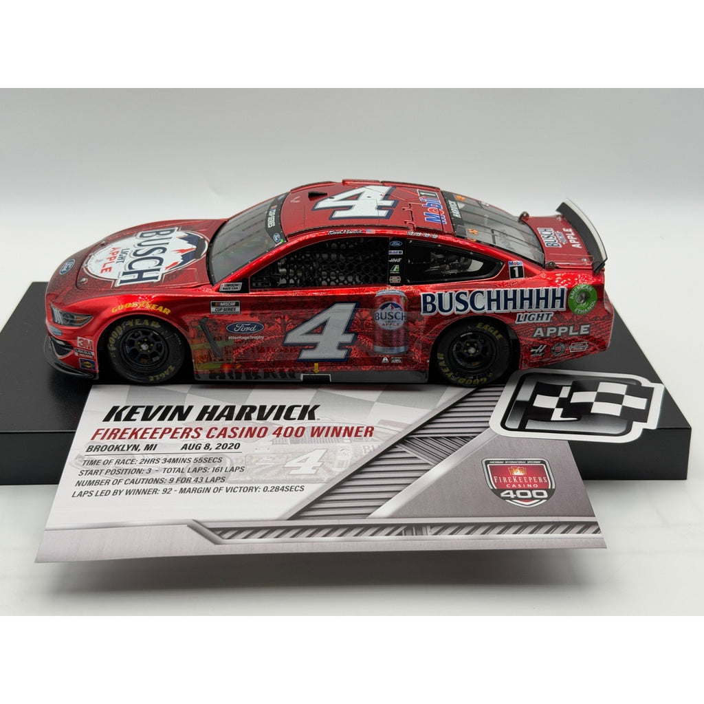 Kevin Harvick #4 Busch Light Apple Michigan Win 2020 Mustang ELITE Liquid Color