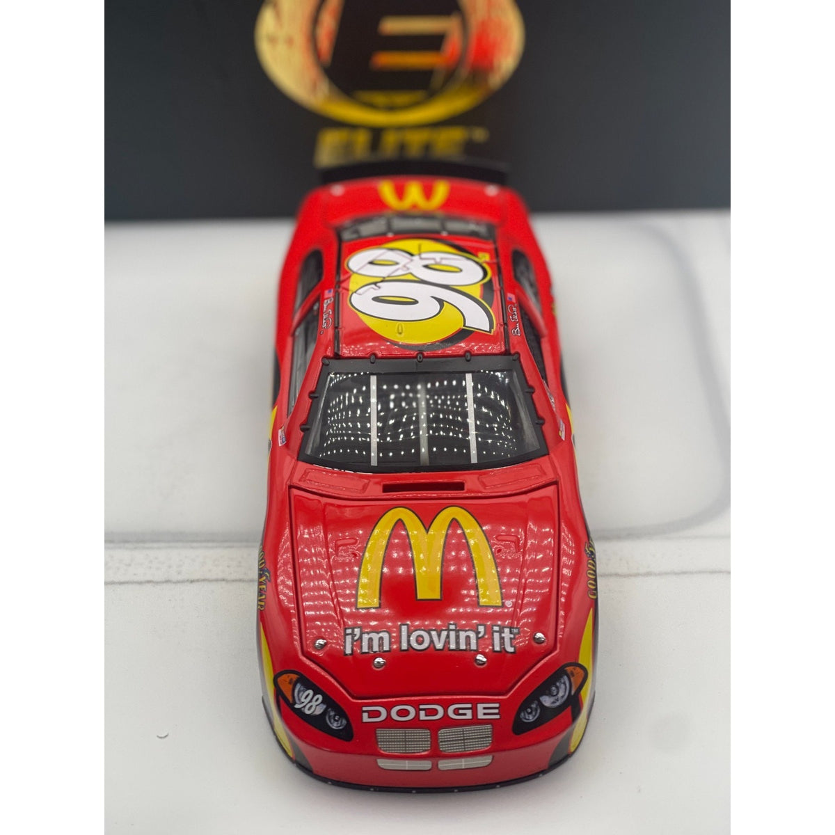 Bill Elliott #98 McDonald’s “I’m Lovin’ It” 2004 Intrepid ELITE 1 of 300 DIN 31