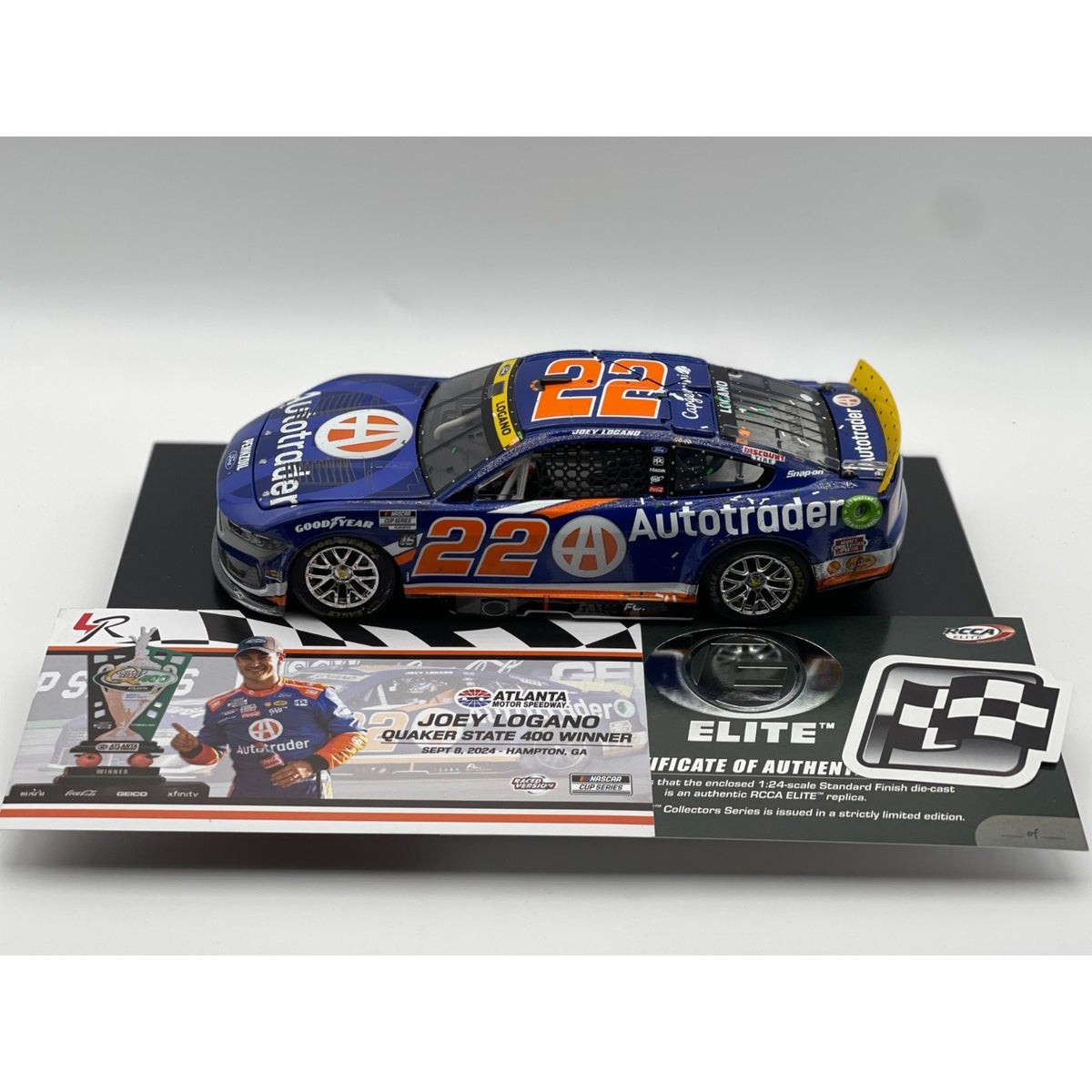 Joey Logano #22 AutoTrader Atlanta Win 2024 ELITE 1 of 131 DIN 14