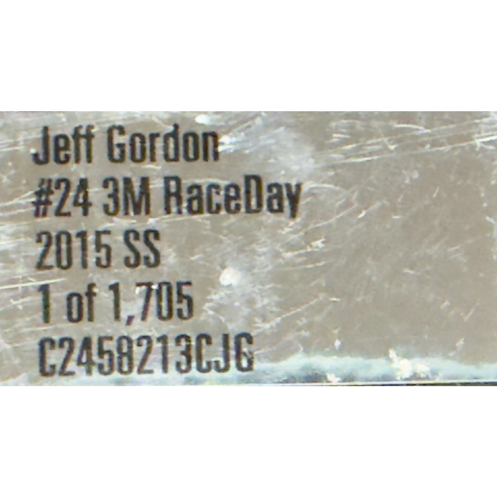 Jeff Gordon #24 3M Raceday 2015 Chevrolet SS 1:24 1/1705 DIN 1603