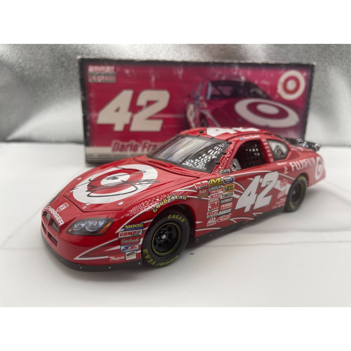 Dario Franchitti #42 Target 2007 Charger Autographed 1:24 NASCAR 1/780