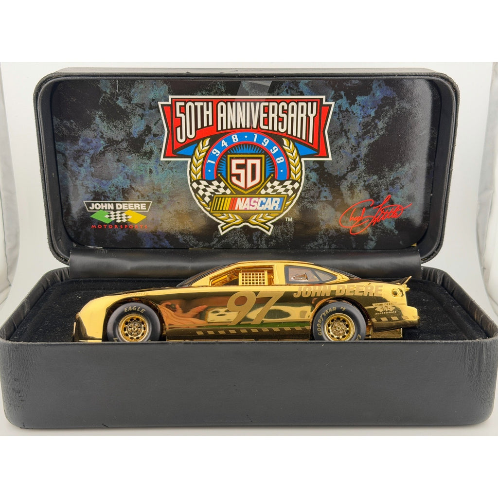 Chad Little #97 John Deere 50th Anniversary 1998 Ford Taurus 24k Gold