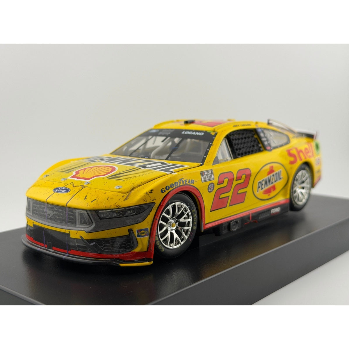 Joey Logano #22 Shell Pennzoil Nashville Win 2024 Mustang 1 of 552 DIN 122