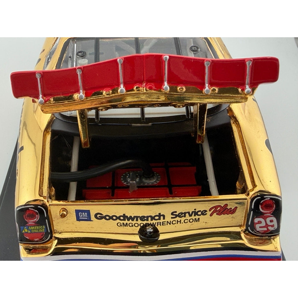 Kevin Harvick #29 GM Goodwrench 2001 Monte Carlo 24K Gold 1:24 1 of 2000