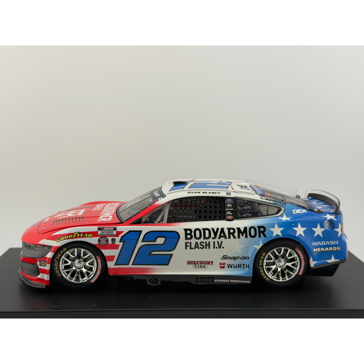 Ryan Blaney #12 BodyArmor Patriotic 2026 Mustang ELITE 1/144 DIN 129 1:24