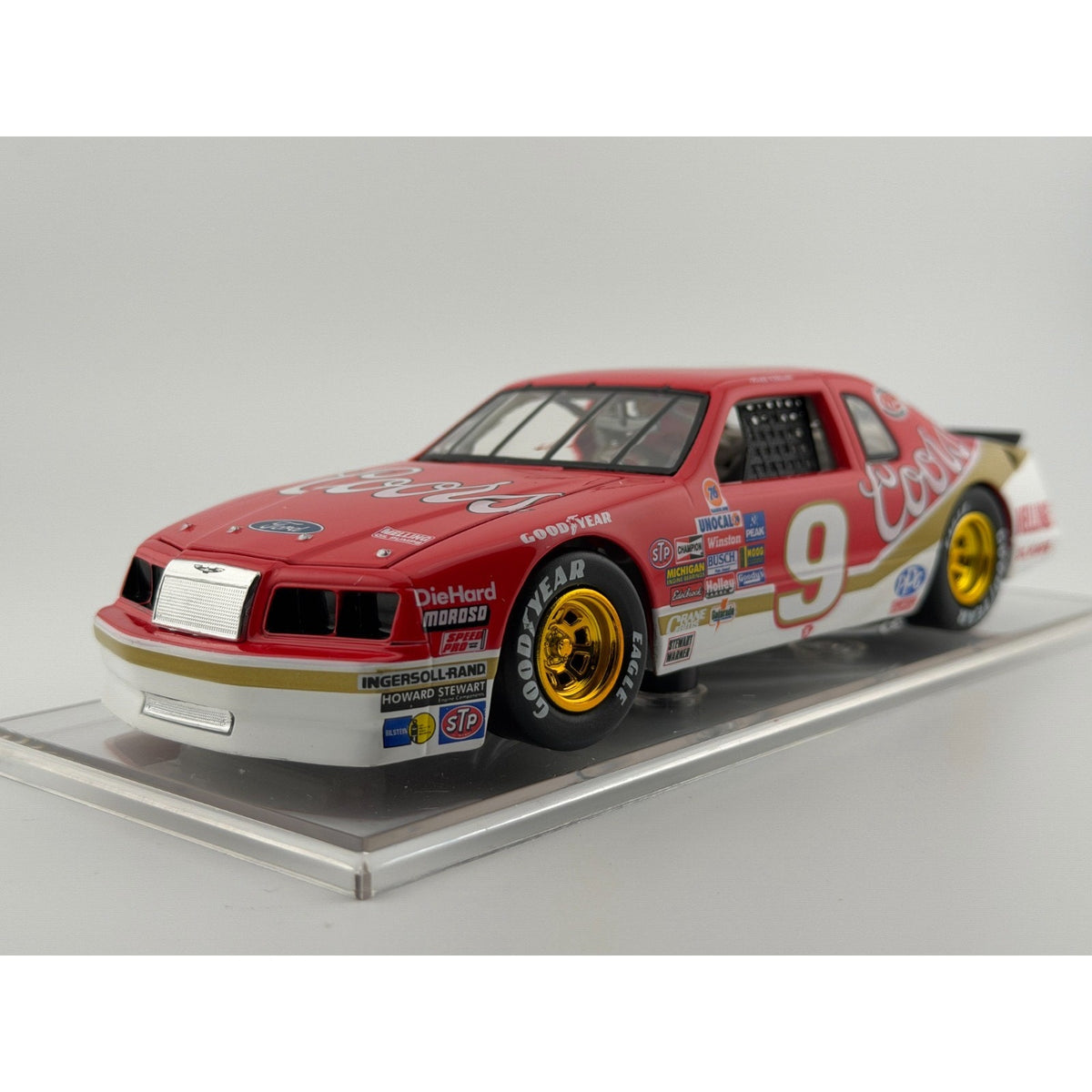 Bill Elliott #9 Coors Million Dollar Win 1985 Thunderbird 1 of 5508 Action