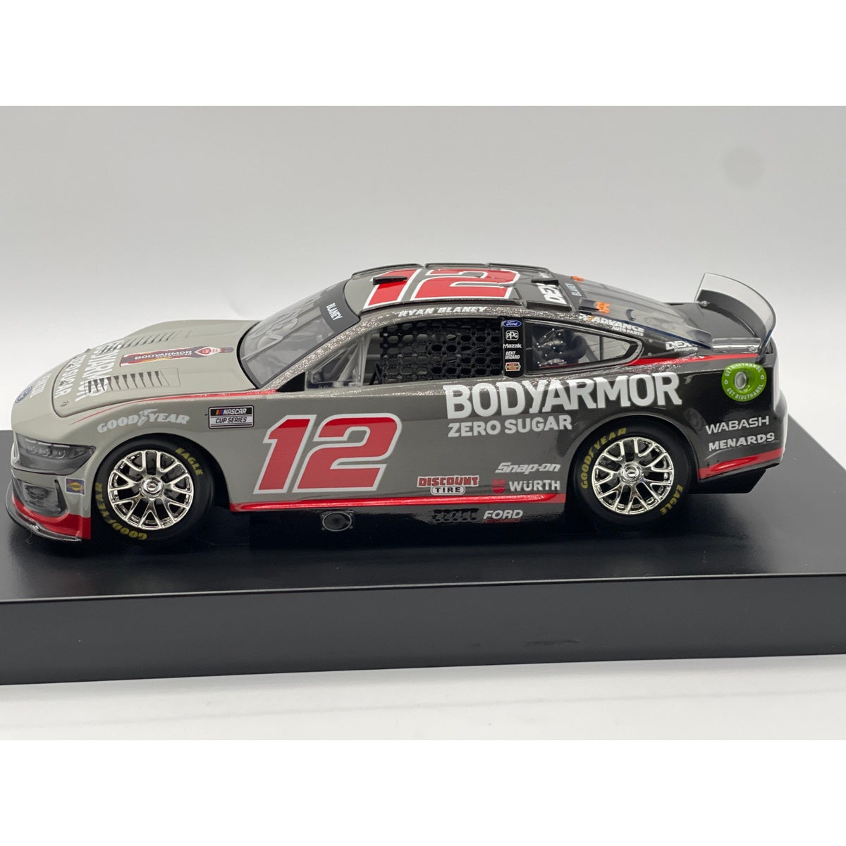 Ryan Blaney #12 BodyArmor Zero Sugar 2025 Mustang Autographed 1:24 1/144