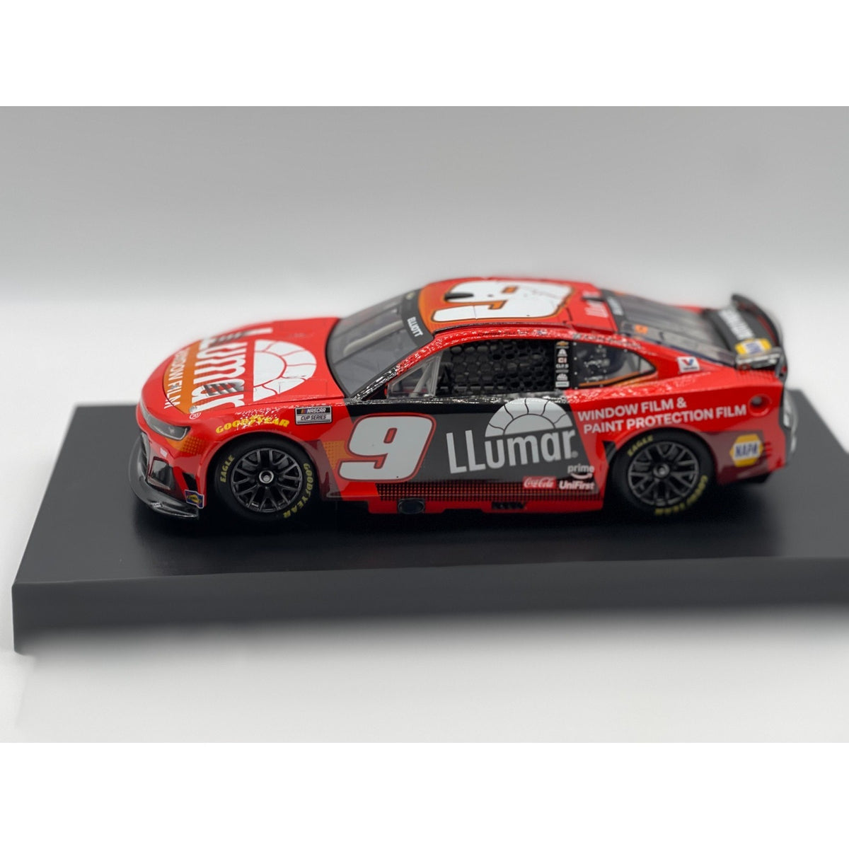 Chase Elliott #9 Llumar 2025 Chevrolet ELITE 1 of 250 DIN 107