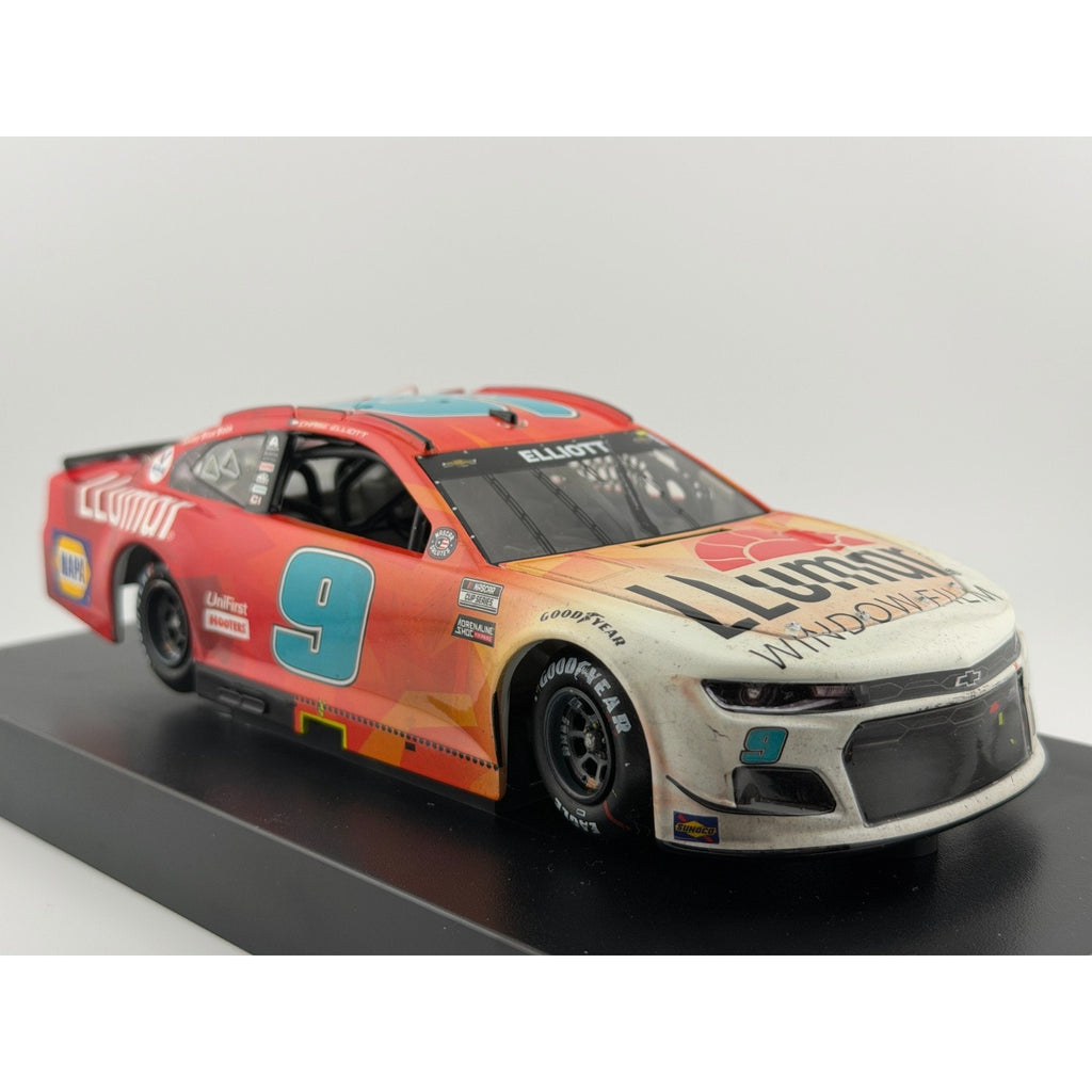 Chase Elliott #9 Llumar COTA Win 2021 Camaro Elite Liquid Color 1 of 185 DIN 154