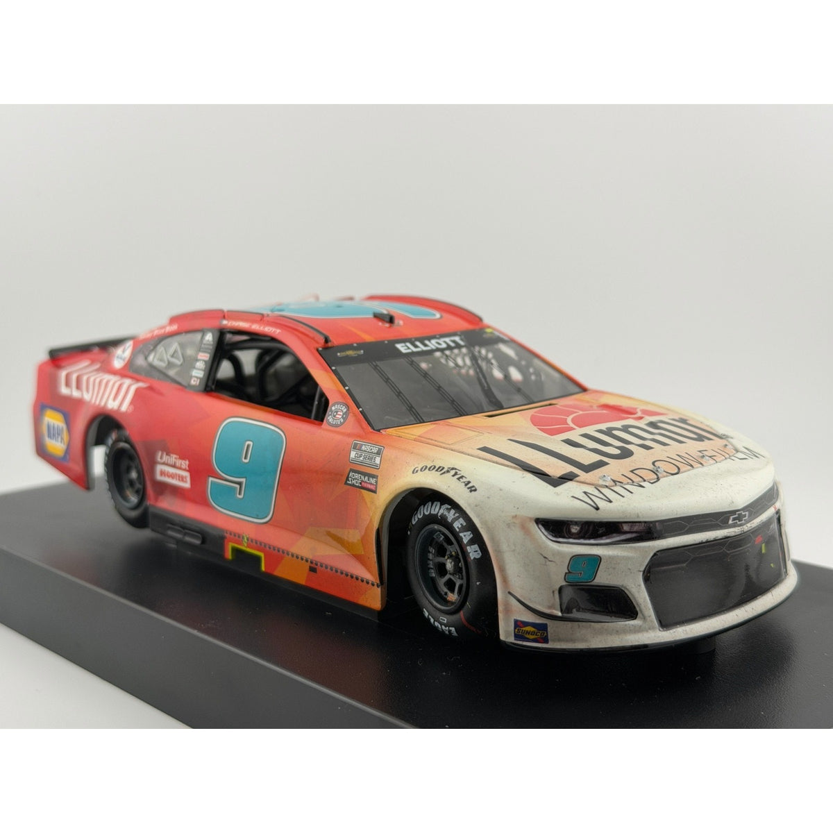 Chase Elliott #9 Llumar COTA Win 2021 Camaro Elite Liquid Color 1 of 185 DIN 154