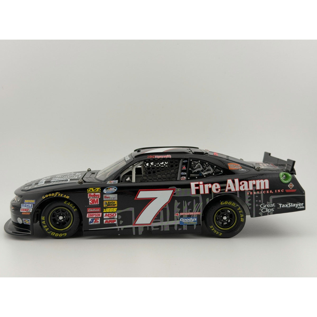 Regan Smith #7 Fire Alarm Services 2013 Camaro Autographed 1 of 824 DIN 150
