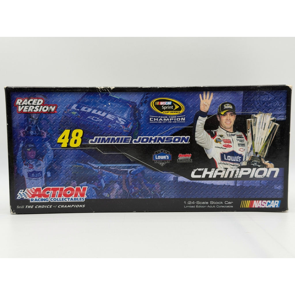 Jimmie Johnson #48 Lowe's 2009 Sprint Cup Champ Raced Version 1/5572 DIN 2549