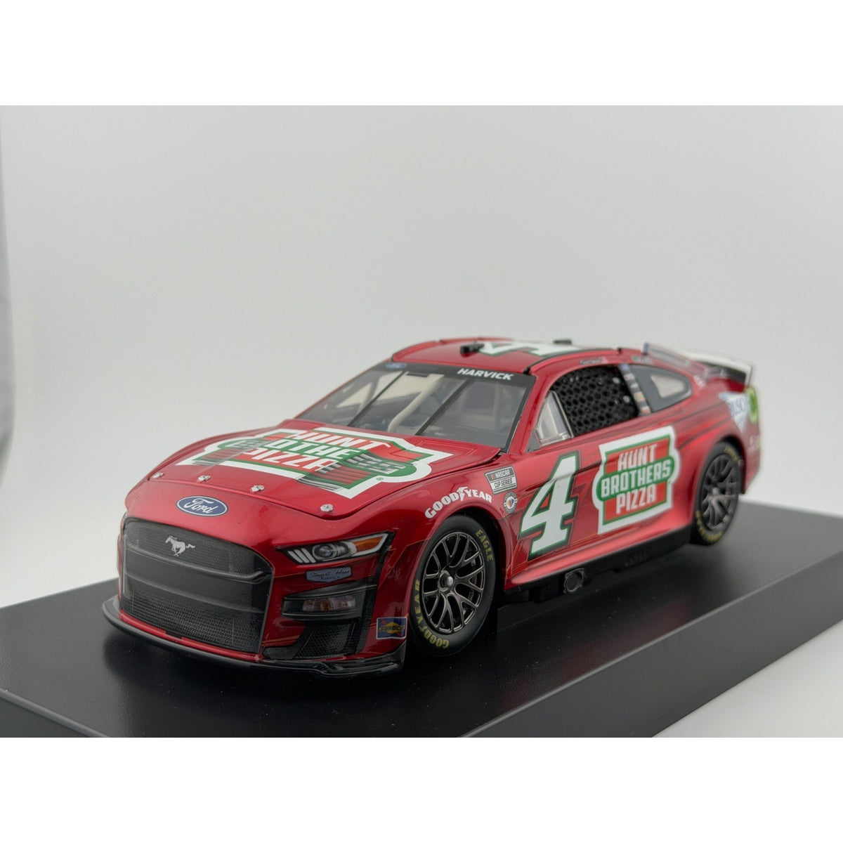 Kevin Harvick #4 Hunt Brothers Pizza Red 2023 Mustang Liquid Color 1 /48 DIN 36