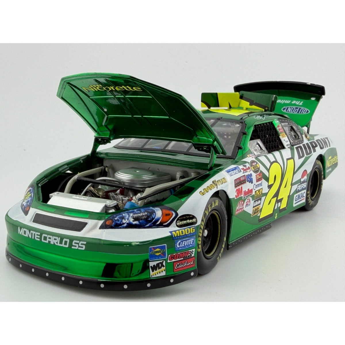 Jeff Gordon #24 DuPont Nicorette 2006 Monte Carlo Color Chrome 1/2508 DIN 257