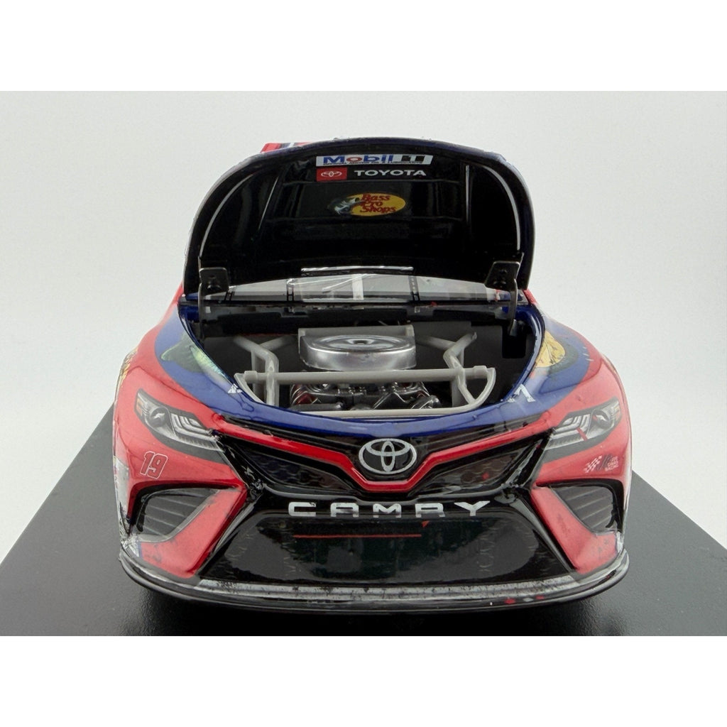 Martin Truex Jr. #19 Bass Pro Patriotic 2019 Charlotte Win Autographed 1/250