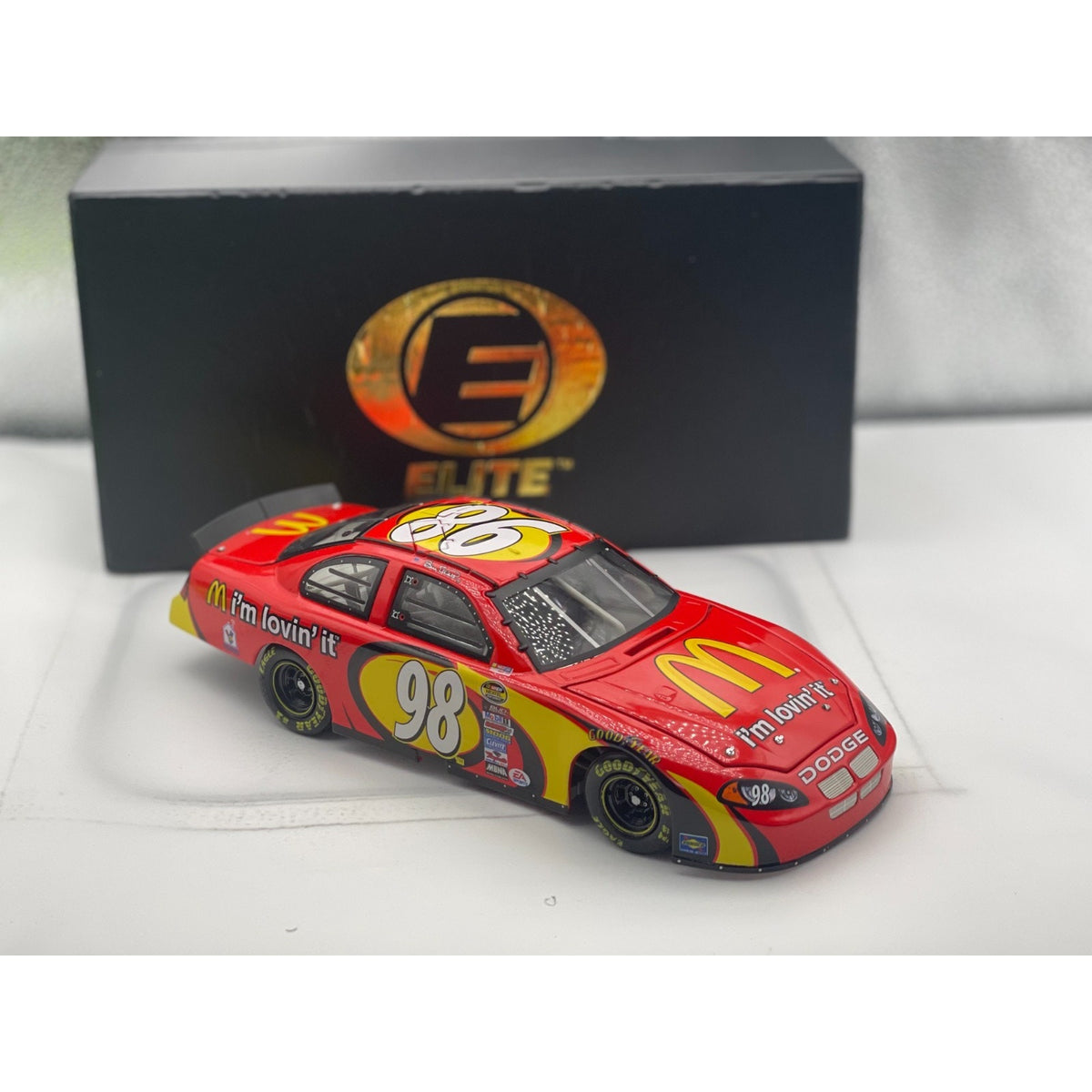 Bill Elliott #98 McDonald’s “I’m Lovin’ It” 2004 Intrepid ELITE 1 of 300 DIN 31