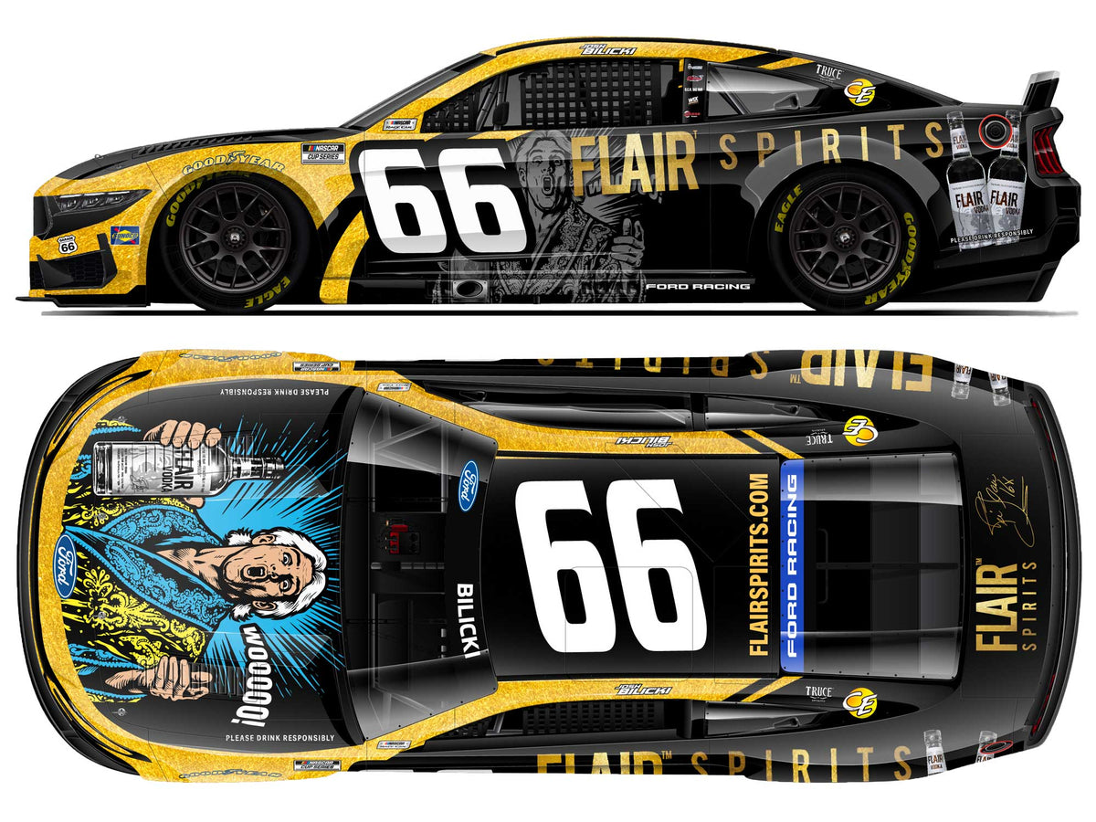 Josh Bilicki #66 Flair Spirits 2026 Lionel Racing artwork