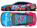 Chris Buescher #17 Kroger / Nerds Gummy Clusters 2026 Ford Mustang — representative original supplier artwork; final scale and finish may differ