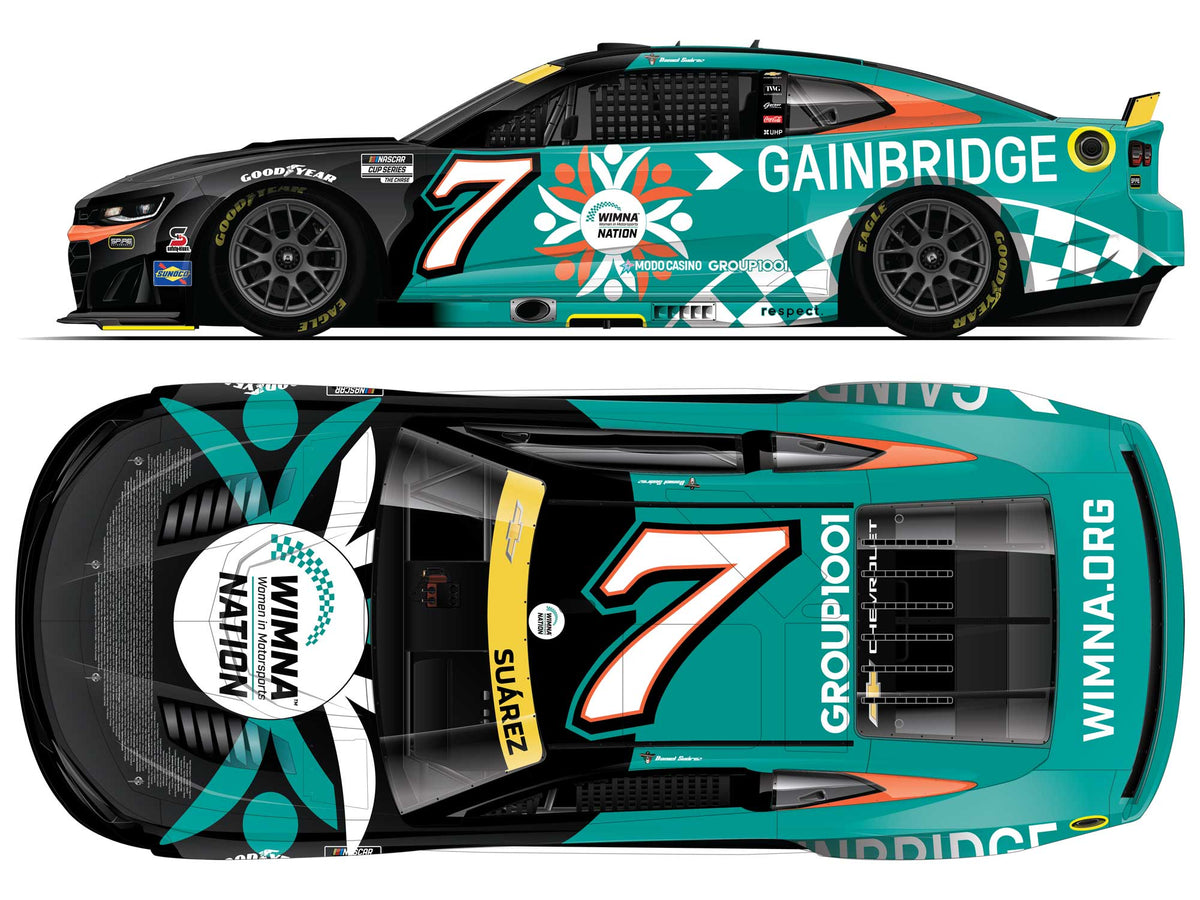 Daniel Suarez No. 7 Women in Motorsports Nation 2026 Chevrolet