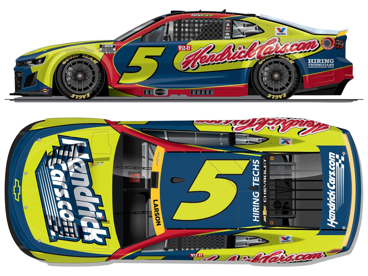 Kyle Larson #5 HendrickCars.com Kyle Busch Tribute 2026 Chevrolet 1:24 ARC diecast