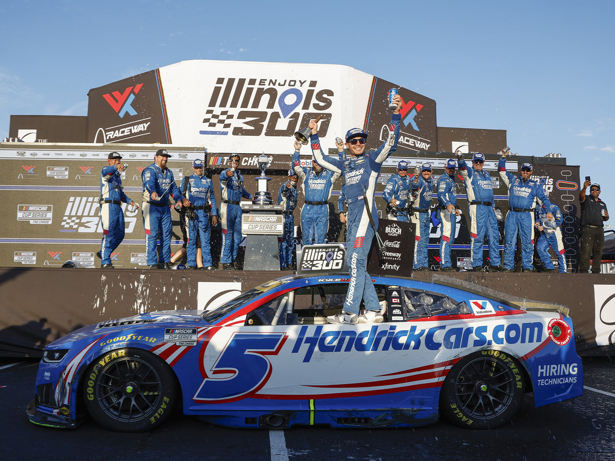Kyle Larson No. 5 HendrickCars.com 2026 World Wide Technology Raceway race win