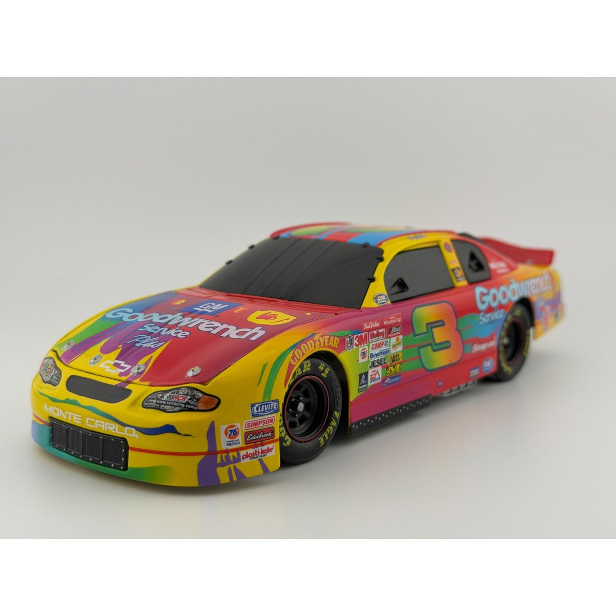 Dale Earnhardt #3 Peter Max Goodwrench 2000 Monte Carlo BWC Black Window 1:24