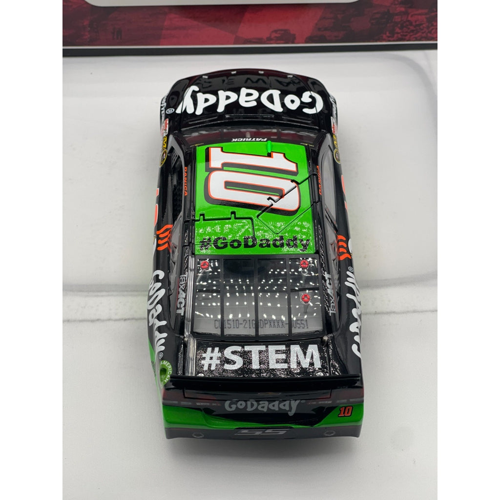 Danica Patrick #10 GoDaddy Black 2015 SS 1 of 709