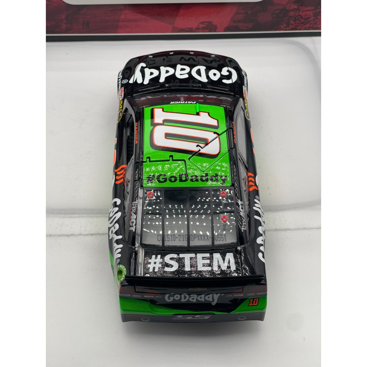 Danica Patrick #10 GoDaddy Black 2015 SS 1 of 709