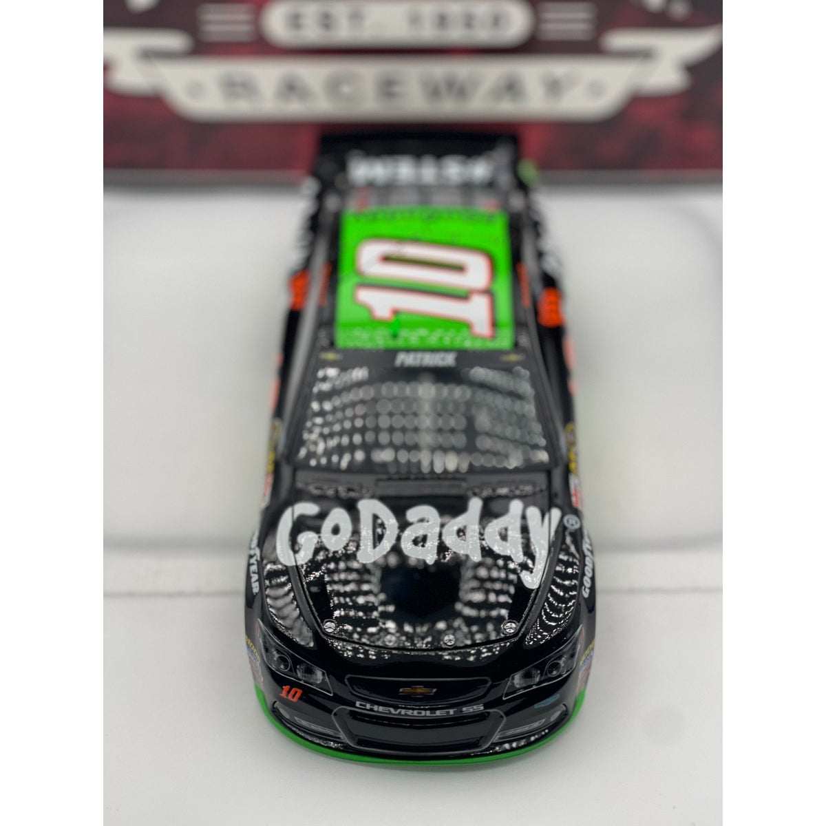 Danica Patrick #10 GoDaddy Black 2015 SS 1 of 709