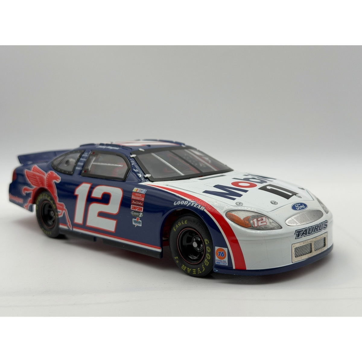 Jeremy Mayfield #12 Mobil 1 2001 Ford Taurus Team Caliber 1/1800 DIN 932