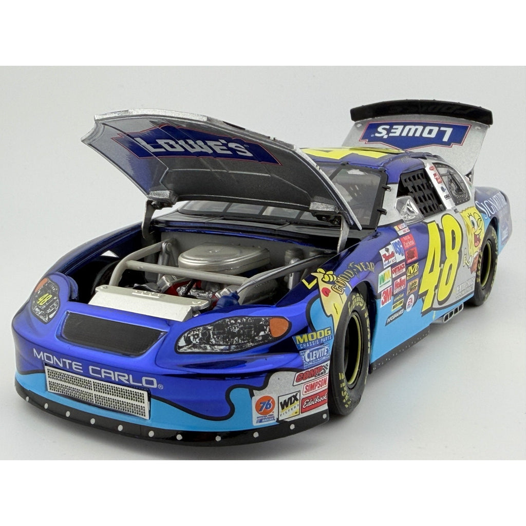 Jimmie Johnson #48 Lowe's SpongeBob 2003 Monte Carlo Color Chrome 1/1008 1:24
