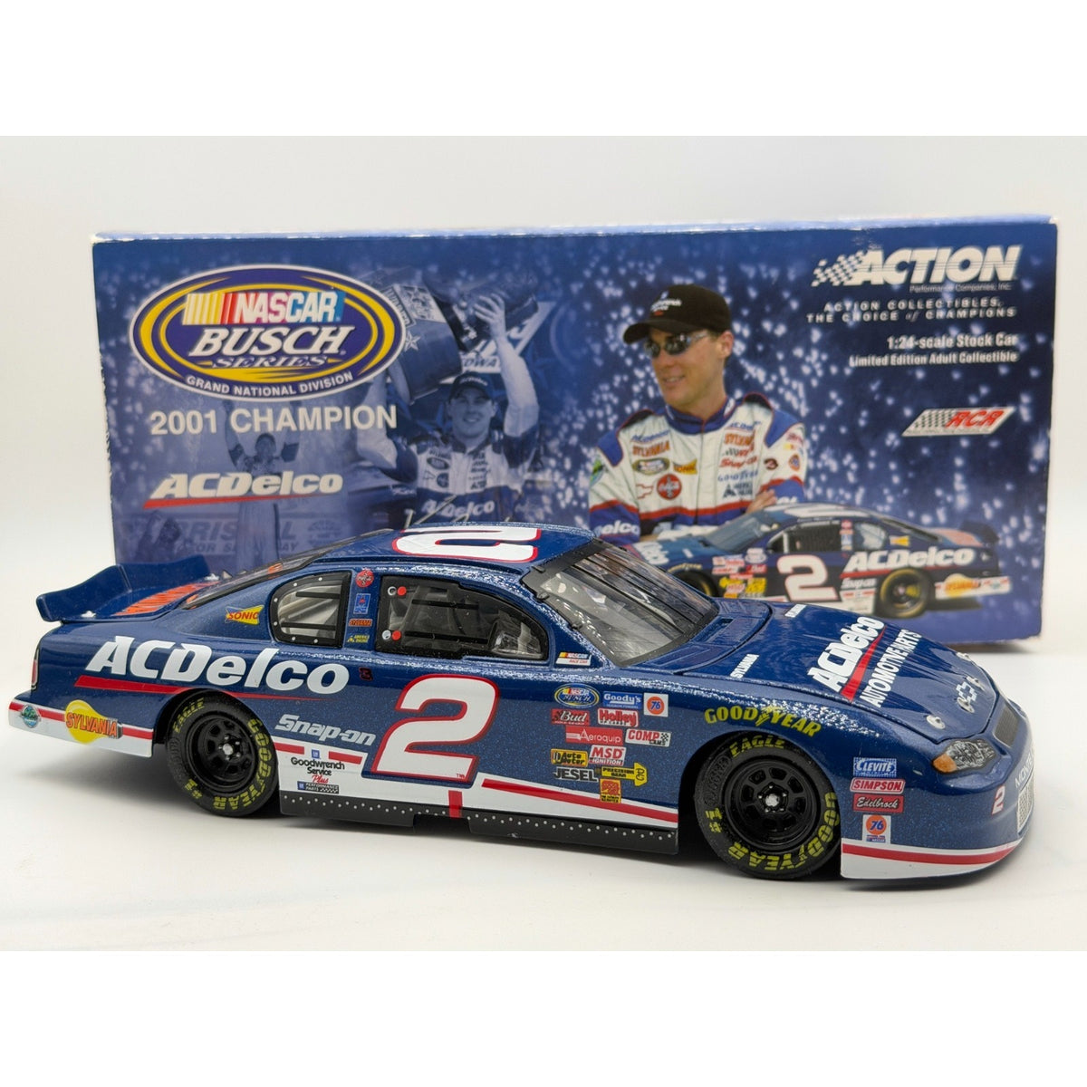 Kevin Harvick #2 ACDelco Busch Champion 2001 Monte Carlo GM Dealers 1/2496