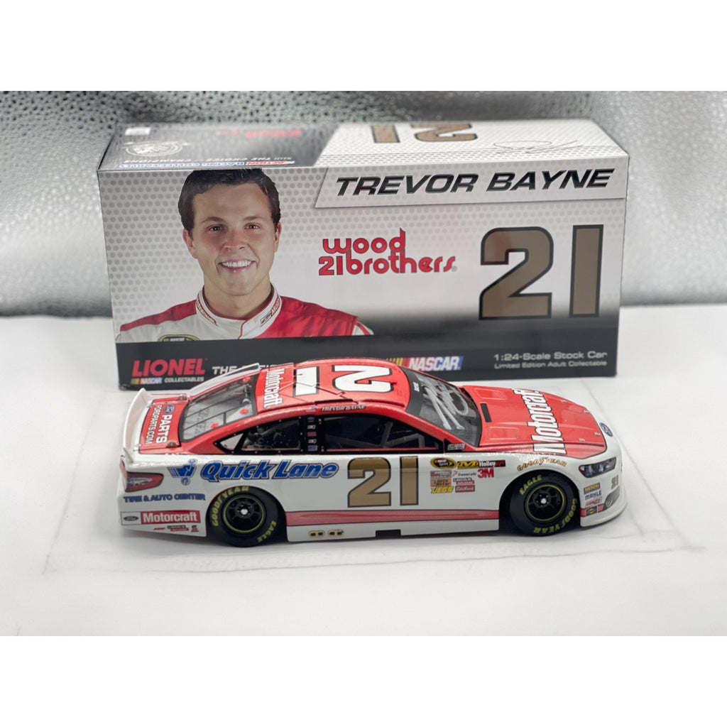 Trevor Bayne #21 Motorcraft Quicklane 2013 Fusion Auto Flashcoat Color 1 of 48