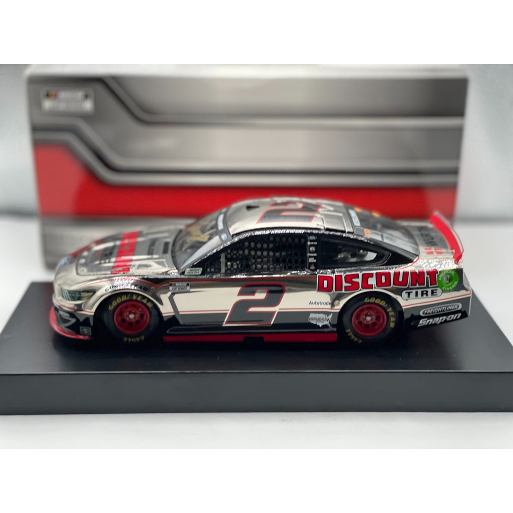 Brad Keselowski #2 Discount Tire 2021 Mustang Auto Color Chrome 1/24 1 of 72