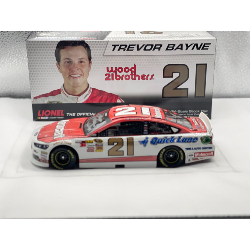 Trevor Bayne #21 Motorcraft Quicklane 2013 Fusion Auto Flashcoat Color 1 of 48