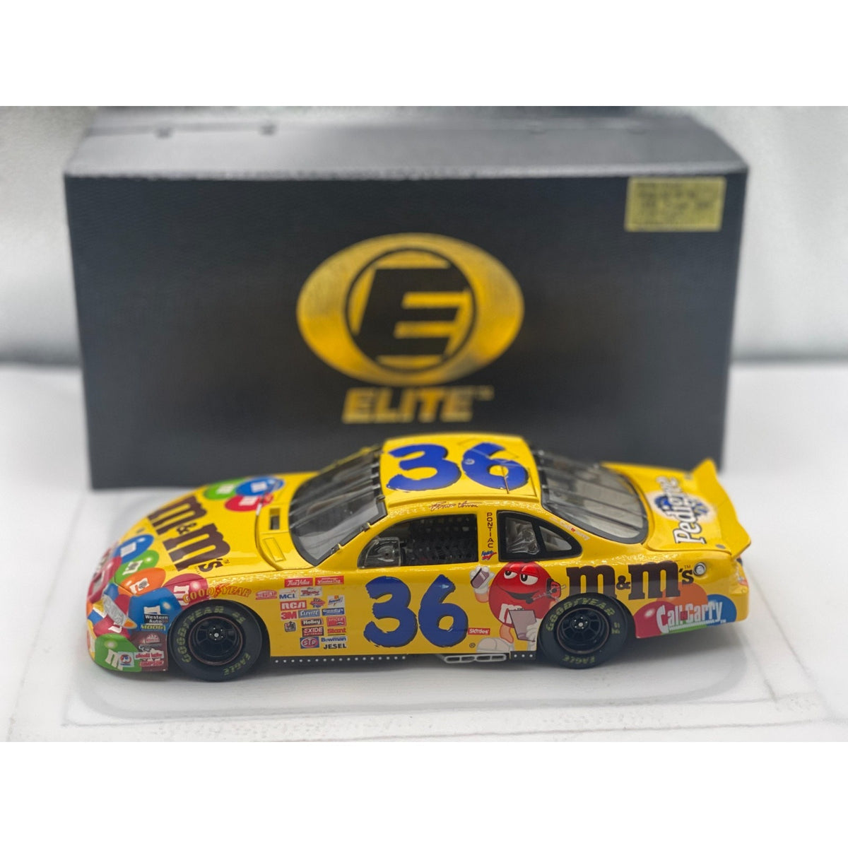Ernie Irvan #36 M&M 1999 Pontiac Elite 1 of 1500
